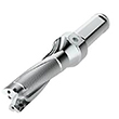 SD523-2375-713-1500R7-C 2.3750" Diameter Coolant Through 2-Flute Perfomax Indexable Insert Drill product photo