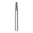 5.00mm Diameter x 6.00mm Shank 4-Flute Short Length AlTiN Coated Carbide Ball Nose End Mill product photo