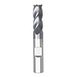 3/8" Diameter x 3/8" Shank 4-Flute Short Length AlTiN Coated Carbide End Mill product photo