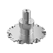 R335.19-04.00-RE-0.18-7NA 4.0000" Diameter 0.1874" Cutting Width 7-Tooth Indexable Slotting Cutter product photo