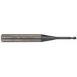 0.8mm Diameter x 6mm Shank 2-Flute Standard Length Necked Design Premium Carbide End Mill product photo