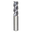0.6250" Diameter x 0.6250" Shank 3-Flute Extra Long TiCN Coated Carbide Square End Mill product photo