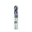 1.2500" Diameter x 1.2500" Shank 4-Flute Short Length AlCrN Coated Carbide Ball Nose End Mill product photo