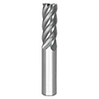 0.7500" Diameter x 0.7500" Shank 5-Flute Short AlCrN Coated Carbide Square End Mill product photo