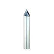 1/2" 60 Degree TiAlN Coated Carbide 4-Flute Chamfer Mill product photo