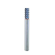 1/8" Diameter x 1/8" Shank 6-Flute Standard Length AlTiN Coated Carbide End Mill product photo