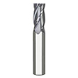 1/2" Diameter x 1/2" Shank 4-Flute Short Length Uncoated Carbide End Mill product photo