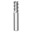 0.6250" Diameter x 0.6250" Shank 3-Flute Short TiAlN Coated Carbide Square End Mill product photo