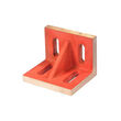 4-1/2" x 3" Slotted Webbed Angle Plate product photo
