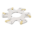 335.10-03.00-3 3.0000" Diameter 0.1220" Cutting Width 6-Tooth Indexable Slotting Cutter product photo