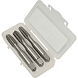 #8-32 UNC 2B H2 3pc Taper, Plug, Bottoming Bright High Speed Steel Straight Flute Hand Tap Set product photo