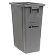 16 US gal. Plastic Recycling & Garbage Bin product photo