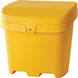 Salt & Sand Container, Yellow, With Hasp, 4.24 cu. ft. product photo