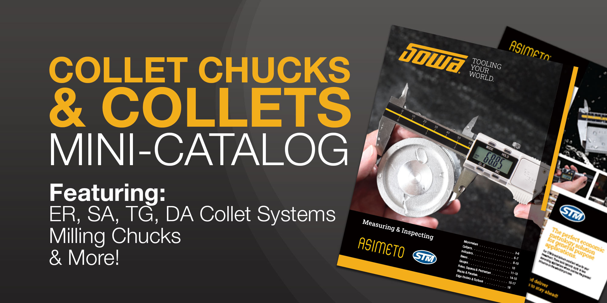 New Sowa Tool Collet Chuck & Collet Mini-Catalog