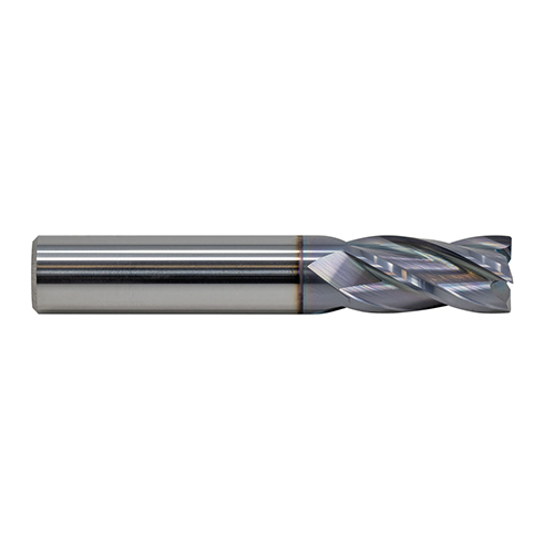 1" 4-Flute 0.020" Radius TiAlN Coated Solid Carbide End Mill product photo