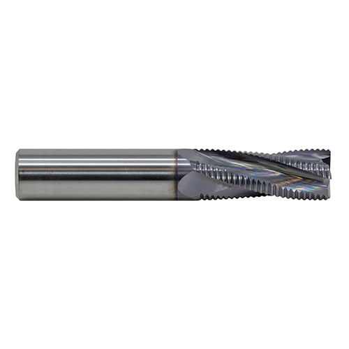 1" Diameter x 1" Shank 4-Flute Regular Length Roughing Yellow Series Carbide End Mill product photo
