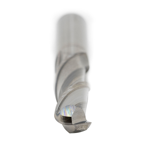 7/16" Diameter x 7/16" Shank 2-Flute Long Length Ball Nose Blue Series Carbide End Mill product photo Side View L