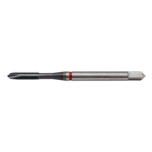 M3x0.5 Red Ring 3-Flute HSS-PM Spiral Point Tap product photo Front View L