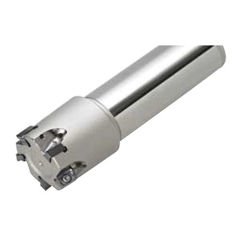 DS4-4150HR-S125 1-1/2" Diameter x 1-1/4" Shank 3-Flute Coolant Through Indexable Square End Mill product photo Front View L