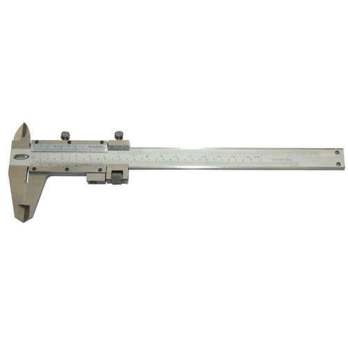 0-6"/150mm Vernier Caliper With Fine Adjustment product photo Front View L