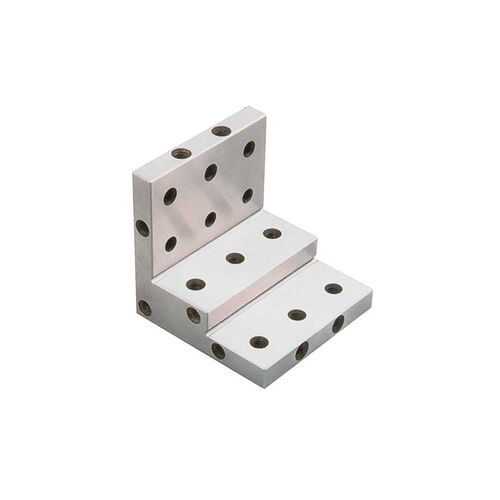 4"x4"x4"  Stepped Angle Plate product photo Front View L
