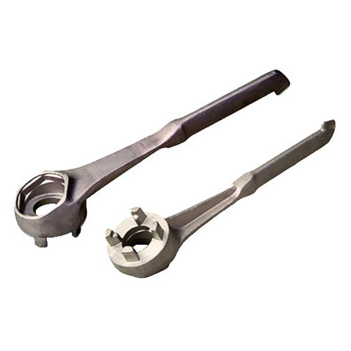 Aluminum Non-Sparking Drum Wrench For 2" & 3/4" Plugs product photo Front View L