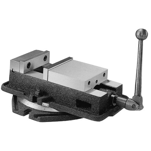 CH-6 6" x 5-3/4" Milling Vise With Swivel Base product photo Front View L