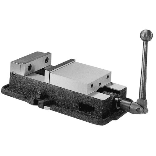 CH-4 4" x 4" Milling Vise Without Swivel Base product photo Front View L