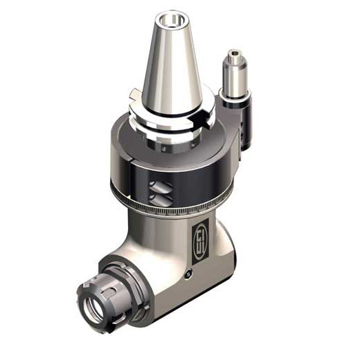 HSK100 ER25 Fixed Right Angle Head product photo Front View L
