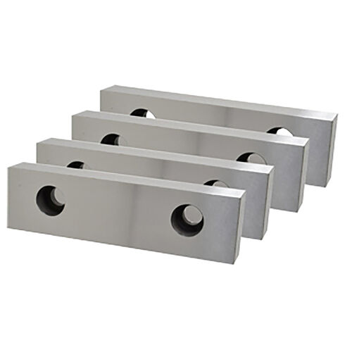 6" Steel Jaw Set For The TLD-60G/HV Double Clamp Vise product photo Front View L