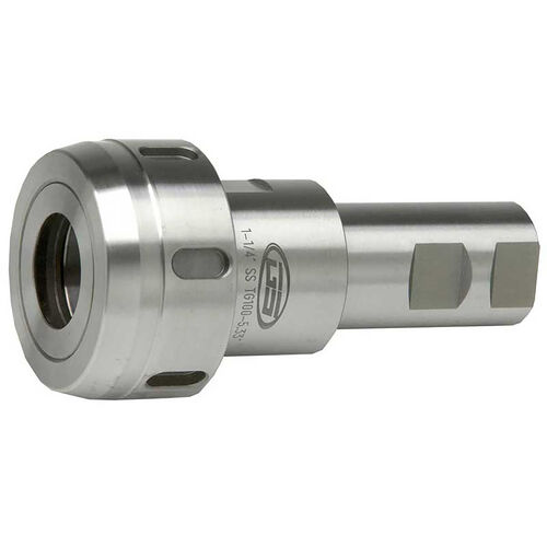 1-1/2" TG100 Straight Shank Collet Chuck product photo Front View L