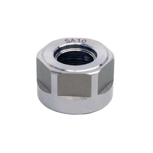 SA10 Collet Chuck Nut product photo Front View L