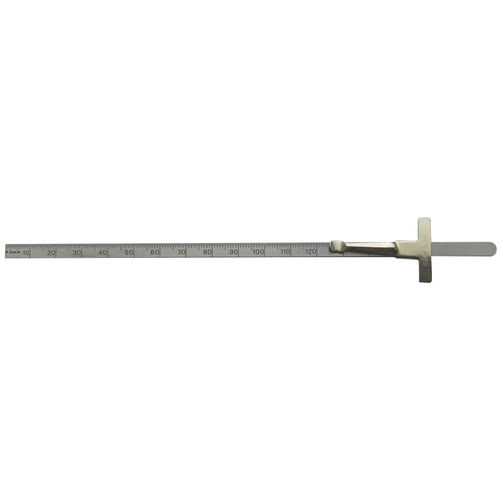 12" 32nds & 64ths Depth Gauge Rule product photo Front View L