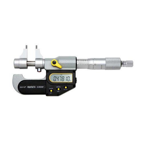 3-4 Measuring Range Asimeto Digital Inside Micrometer product photo Front View L