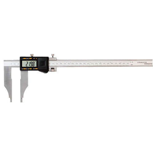 12" x 0.0005"/0.01mm Asimeto ABSOLUTE Heavy Duty Digital Caliper product photo Front View L