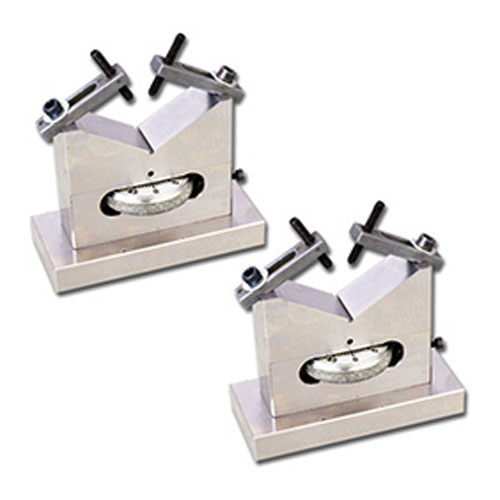 2pc. High Precision Adjustable V-Blocks product photo Front View L