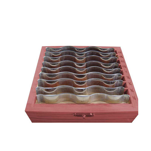 9 Pair Ultra Precision Wavy Parallel Set product photo Front View L