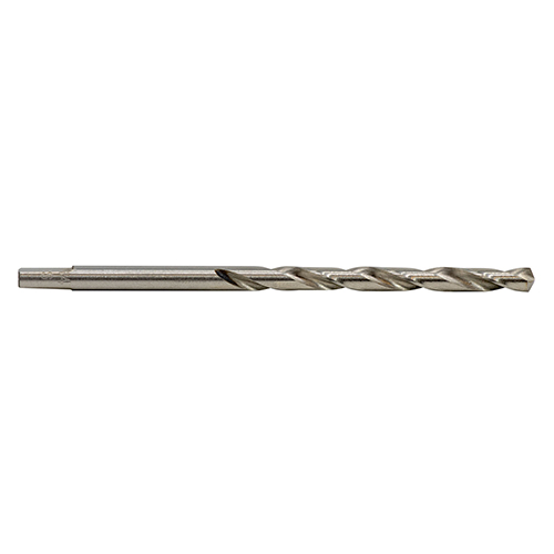 9/64" Bright Finish Jobber Length Drill Bit With Tang product photo Front View L