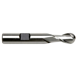 7/8" Diameter x 3/4" Shank 2-Flute Regular Length Ball Nose HSCO Cobalt End Mill product photo