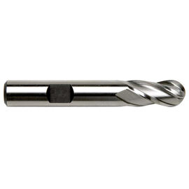 3/16" Diameter x 3/8" Shank 4-Flute Regular Length Ball Nose HSCO Cobalt End Mill product photo