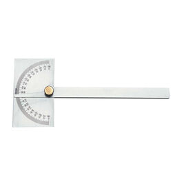 Rectangular Head Protractor With 6" Arm product photo