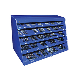 215pc TiAlN Tip Jobber Drill Set with Display Case product photo
