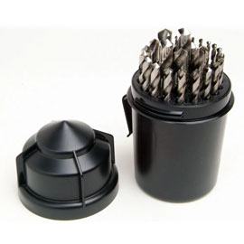 Bit Buddy: Holds 29 jobber Length Drills from 1/16″-1/2″ by 64ths product photo