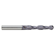 3/8" Diameter x 3/8" Shank 2-Flute Extra Long Length Ball Nose Yellow Series Carbide End Mill product photo