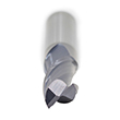 9/32" Diameter x 5/16" Shank 2-Flute Regular Length AlTiN Red Series Carbide End Mill product photo Side View S