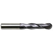 5/16" Diameter x 5/16" Shank 2-Flute Long Length Ball Nose AlTiN Red Series Carbide End Mill product photo