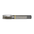 #6-40 Yellow Ring 3-Flute HSSE-V3 Bright Finish Spiral Point Tap product photo
